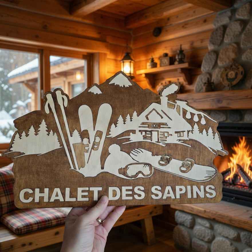 Décoration murale Chalet