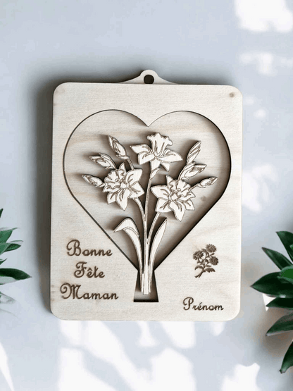 Carte Fête des mères - Joyeuses Cartes pour Célébrer les Mamans - LIJO CREA