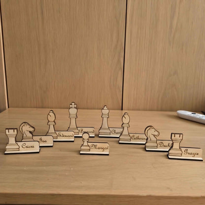 Marque place pièces d’échecs