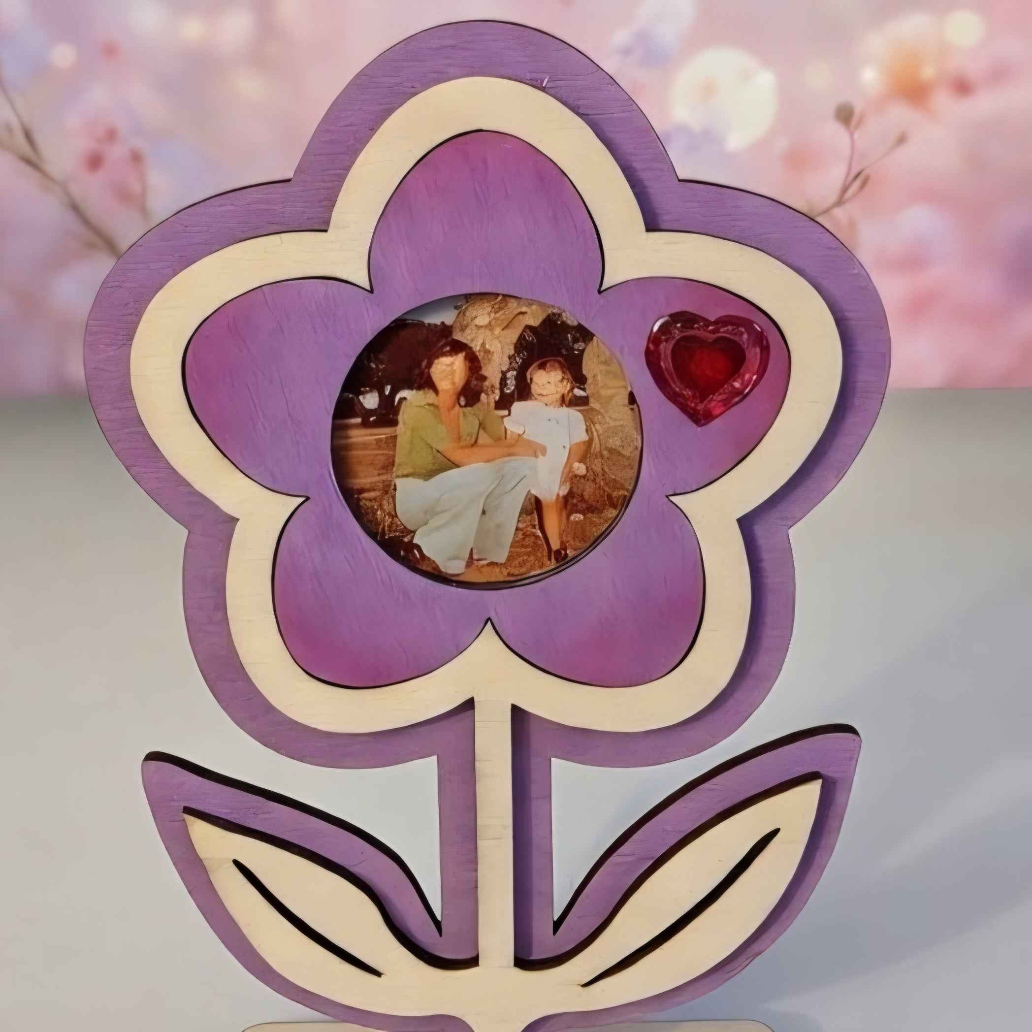 Cadre Photo Fleur