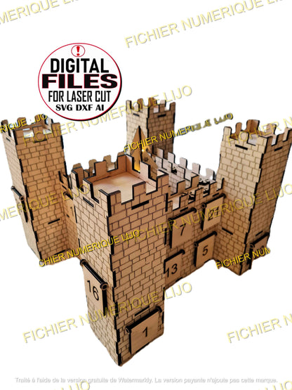 Calendrier Avent Chateau