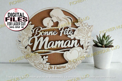 Fichier décoration fête des mères