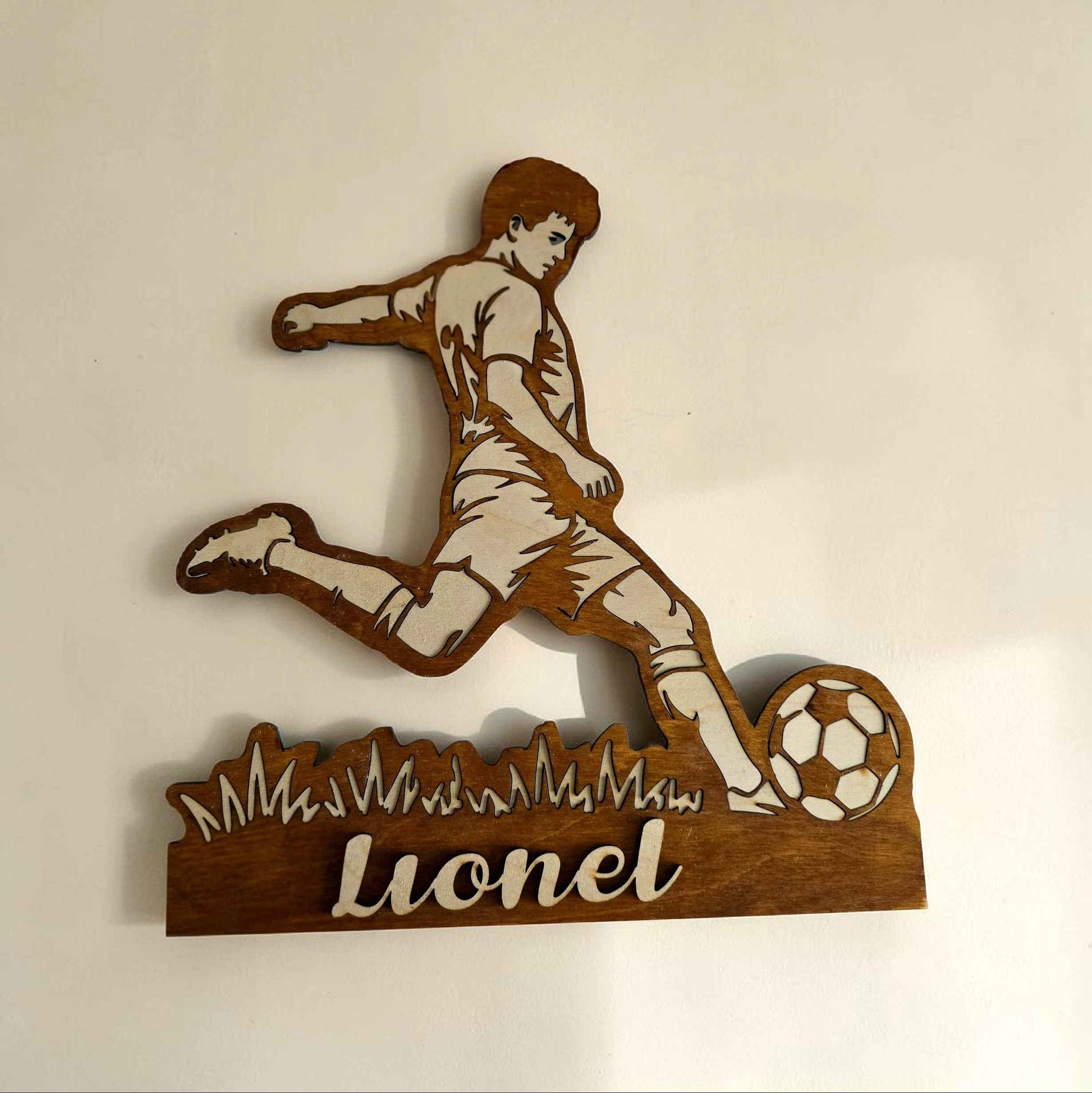Décoration murale Footballeur