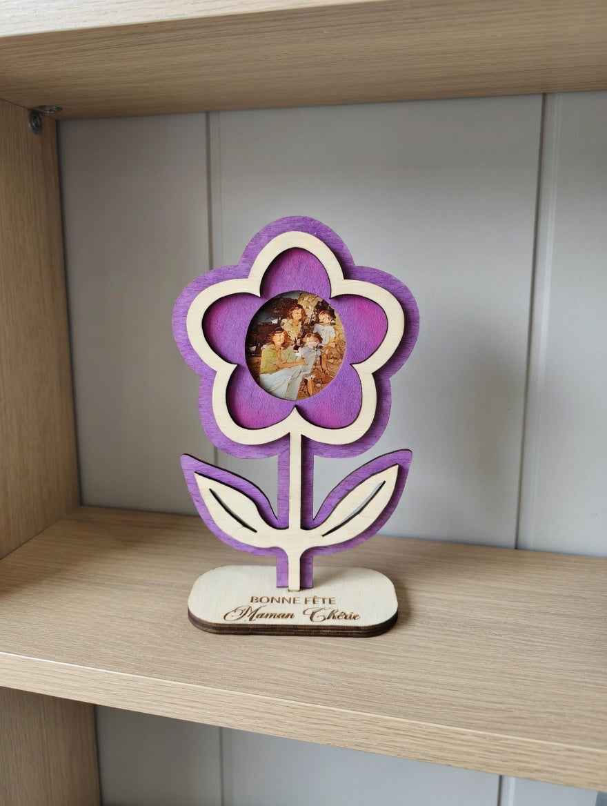 Cadre Photo Fleur