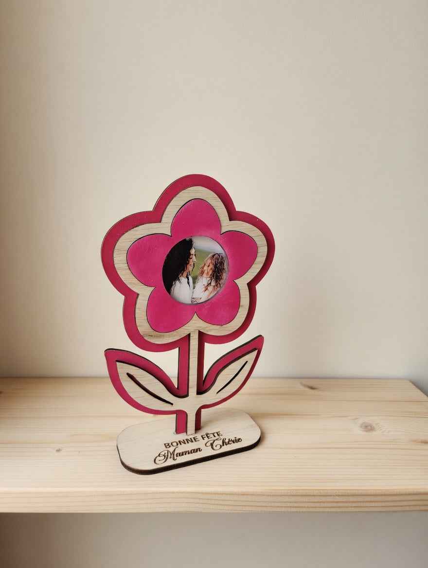 Cadre Photo Fleur