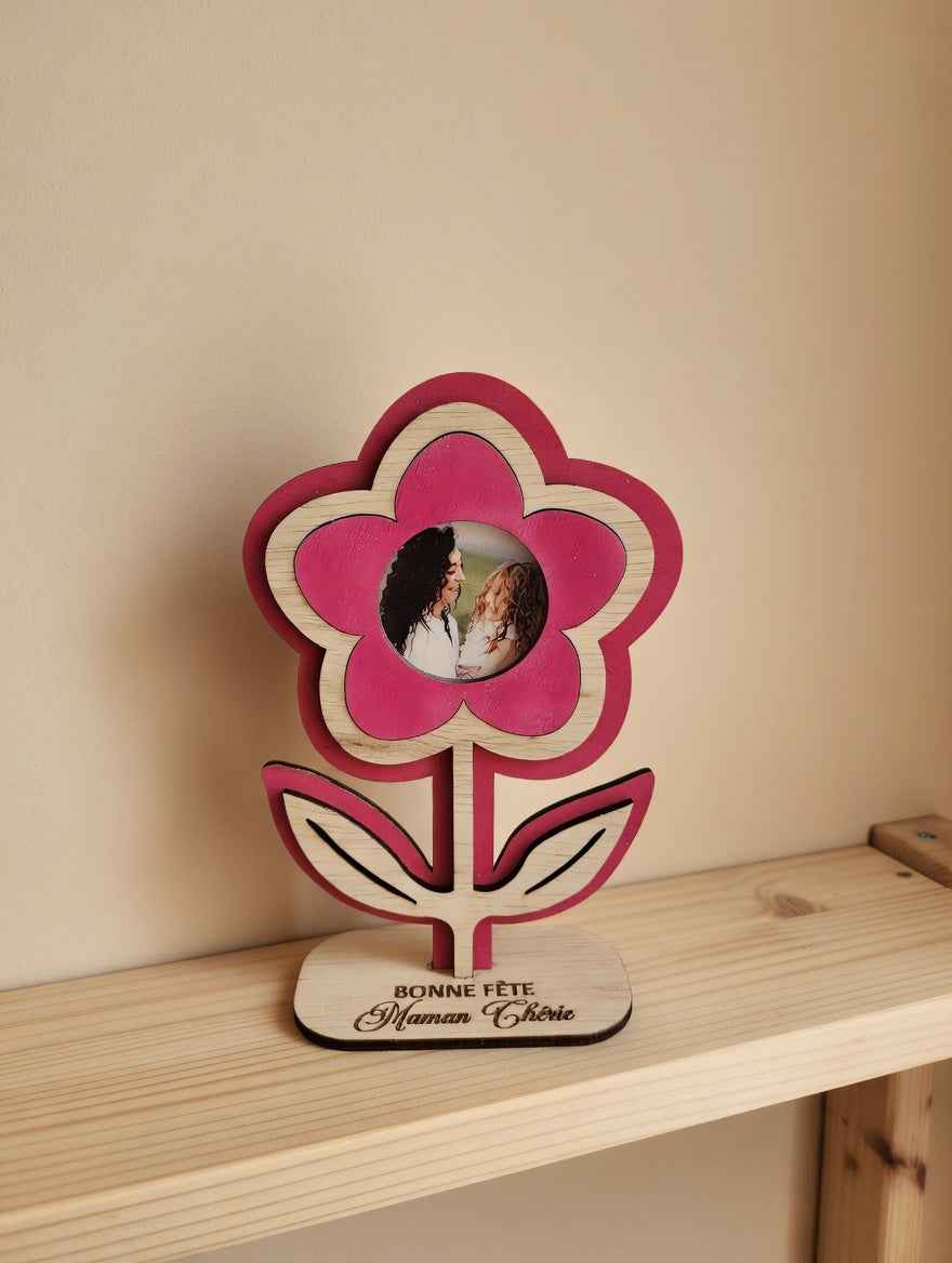 Cadre Photo Fleur