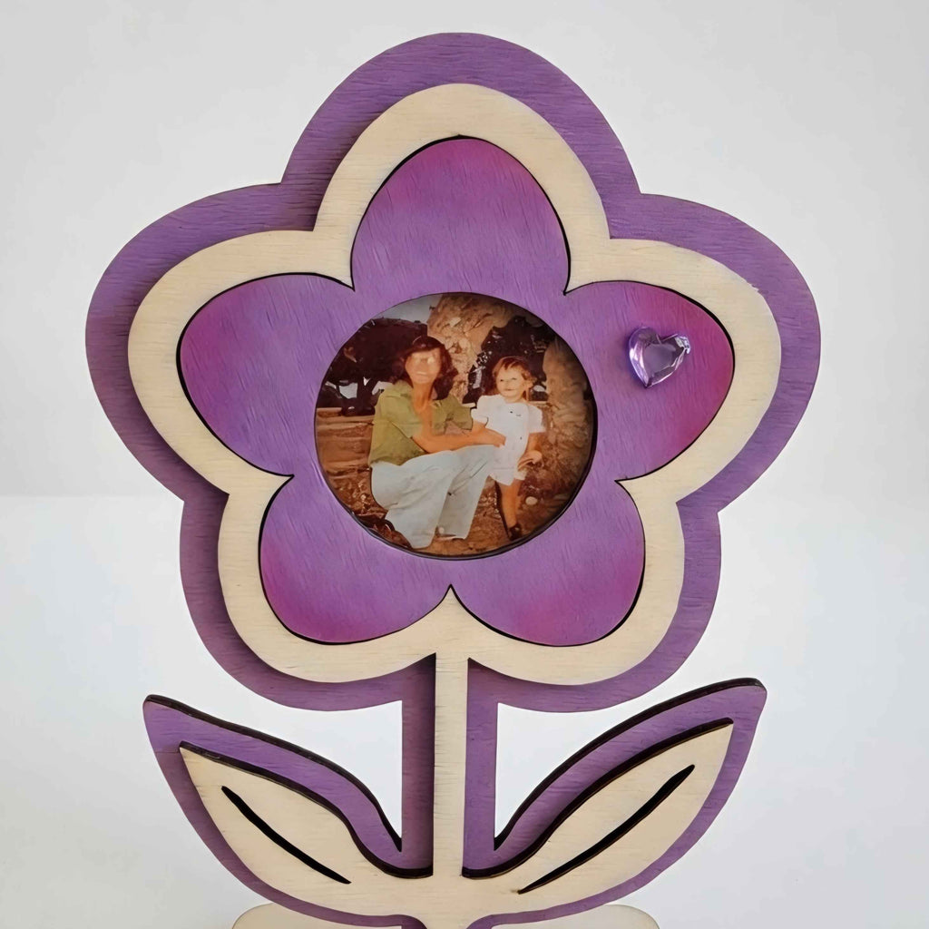 Cadre Photo Fleur