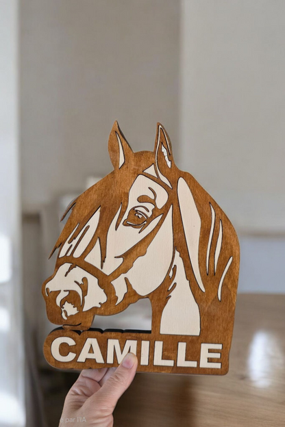 Decoration murale cheval