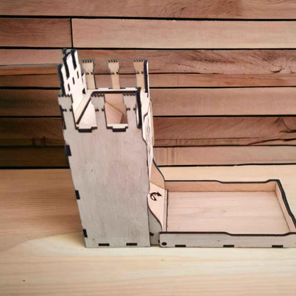 Tour à dés en bois - Elégance et praticité à vos jeux de société - LIJO CREA