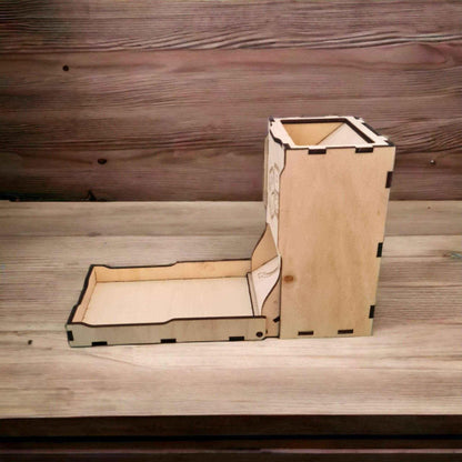 Tour à dés en bois - Elégance et praticité à vos jeux de société - LIJO CREA
