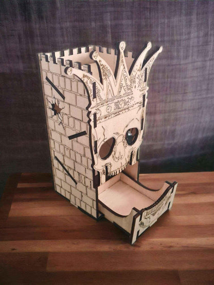 Tour à dés en bois - Elégance et praticité à vos jeux de société - LIJO CREA