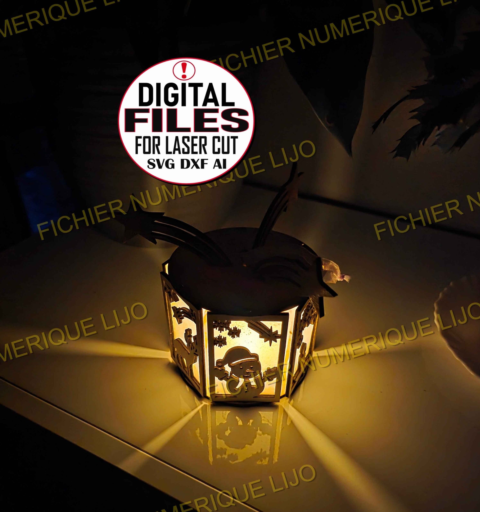 Fichier Lanterne Noël