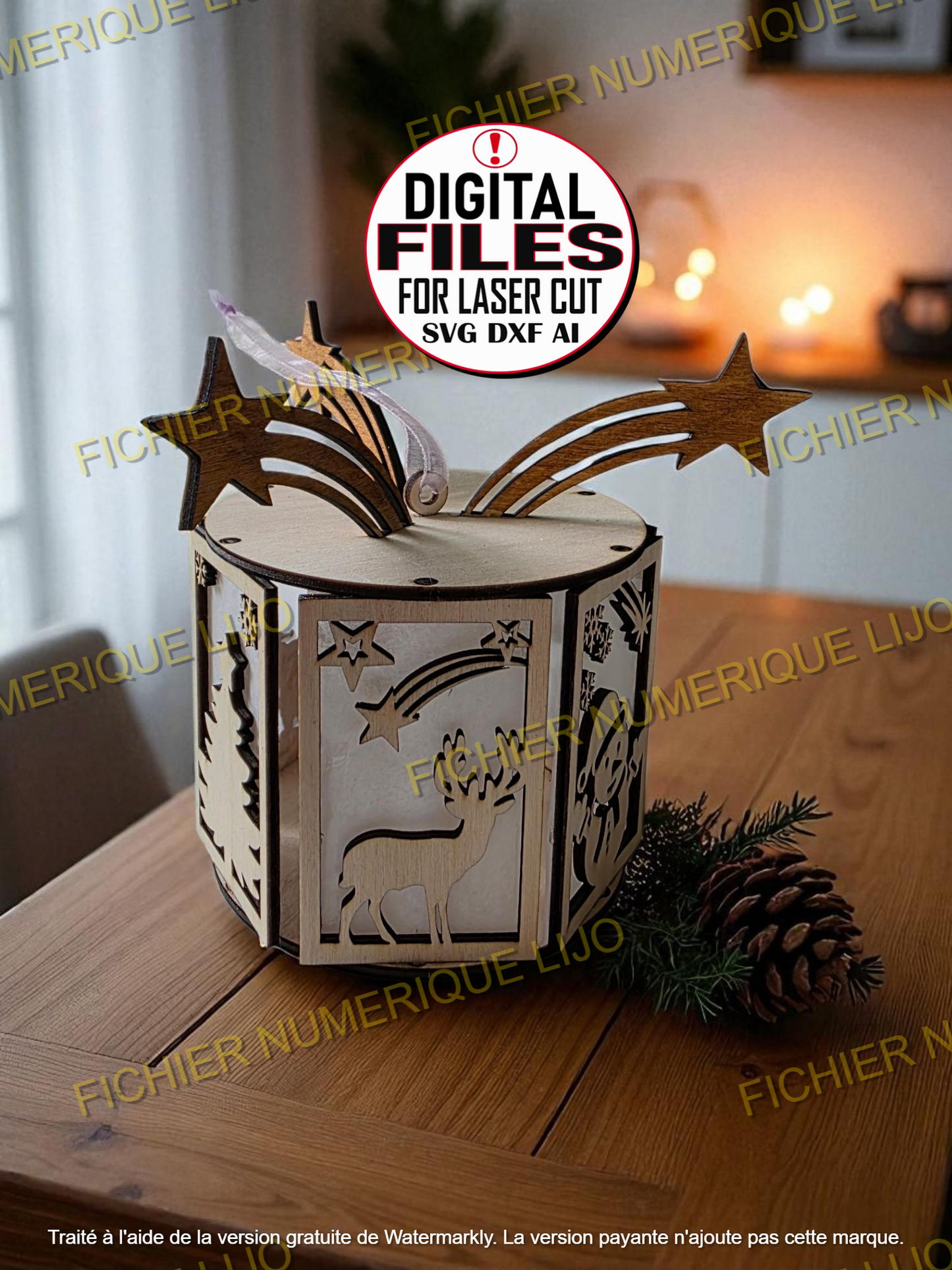 Fichier Lanterne Noël