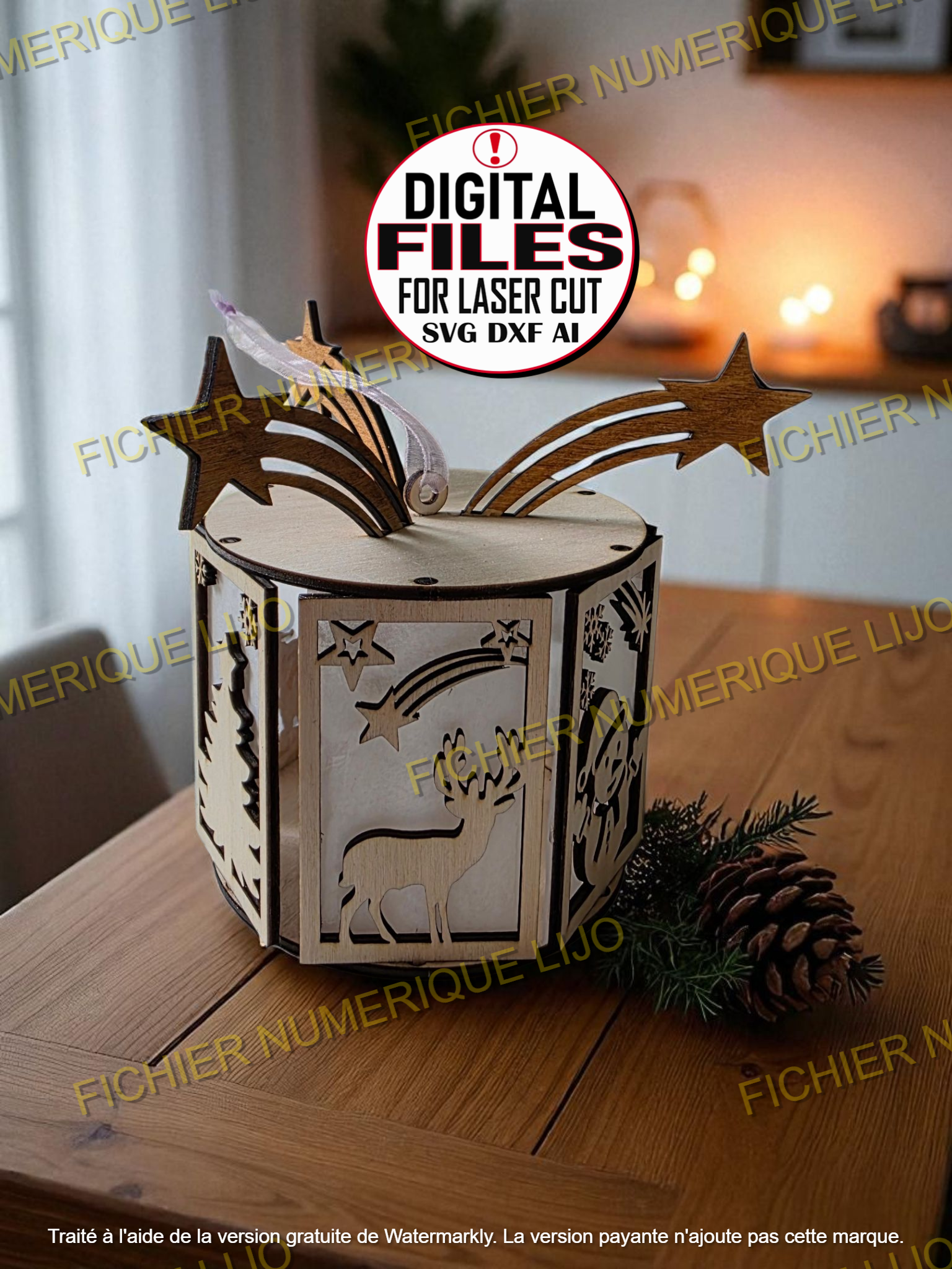 Fichier Lanterne Noël