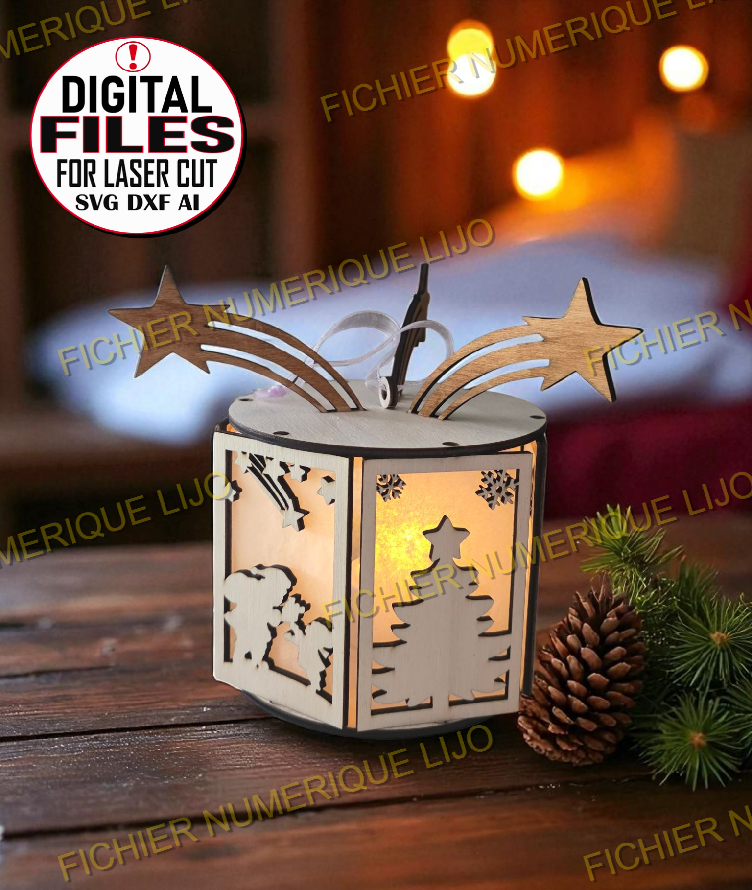 Fichier Lanterne Noël