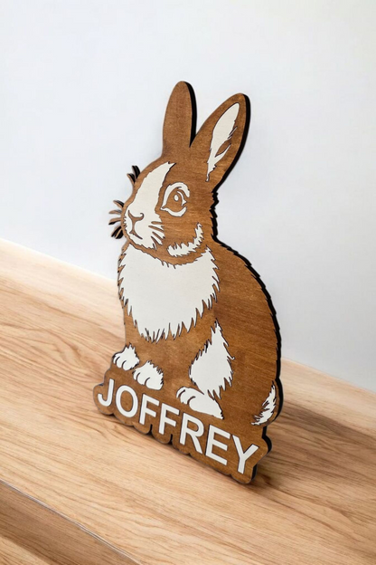 lapin décoration murale personnalise