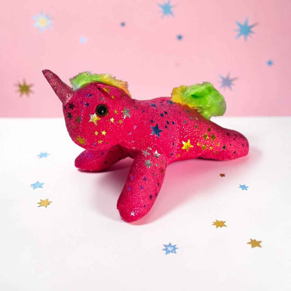 coffret boite cadeau licorne avec stylo personnalisé peluche licorne balle rebondissante