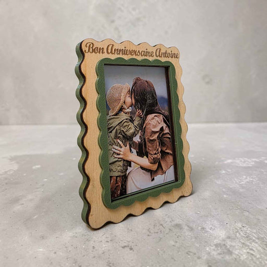 Magnet cadre photo en bois et impression 3d