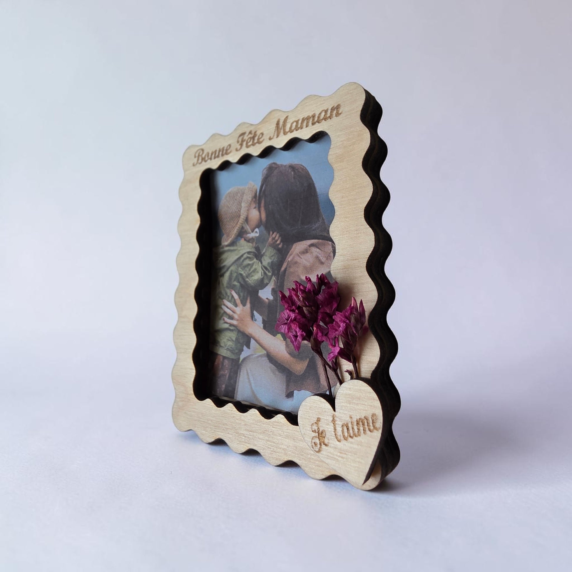 magnet cadre photo personnalisé fête des mères fête des pères mamie tata anniversaire cadeau original
