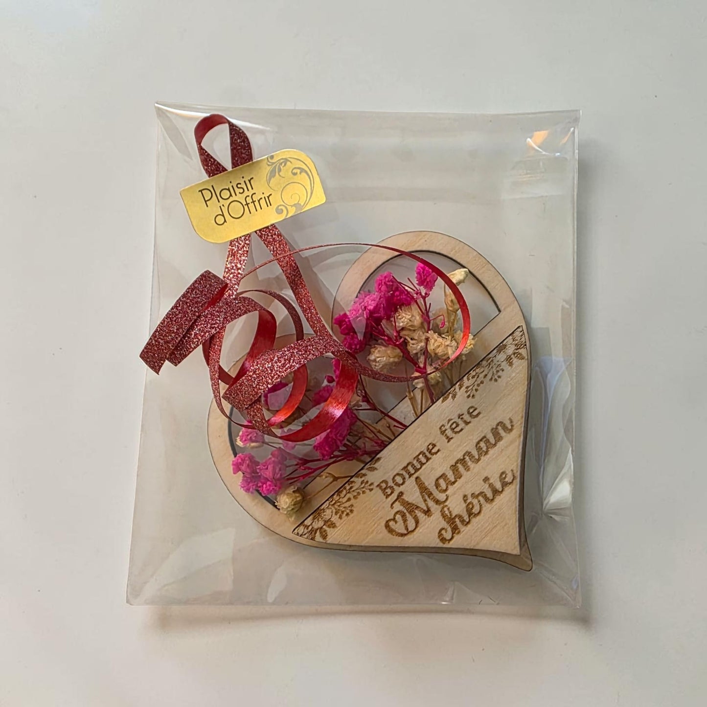 magnet aimant fête des mères mamans mamies fleurs bois personnalisé idée cadeau original unique 