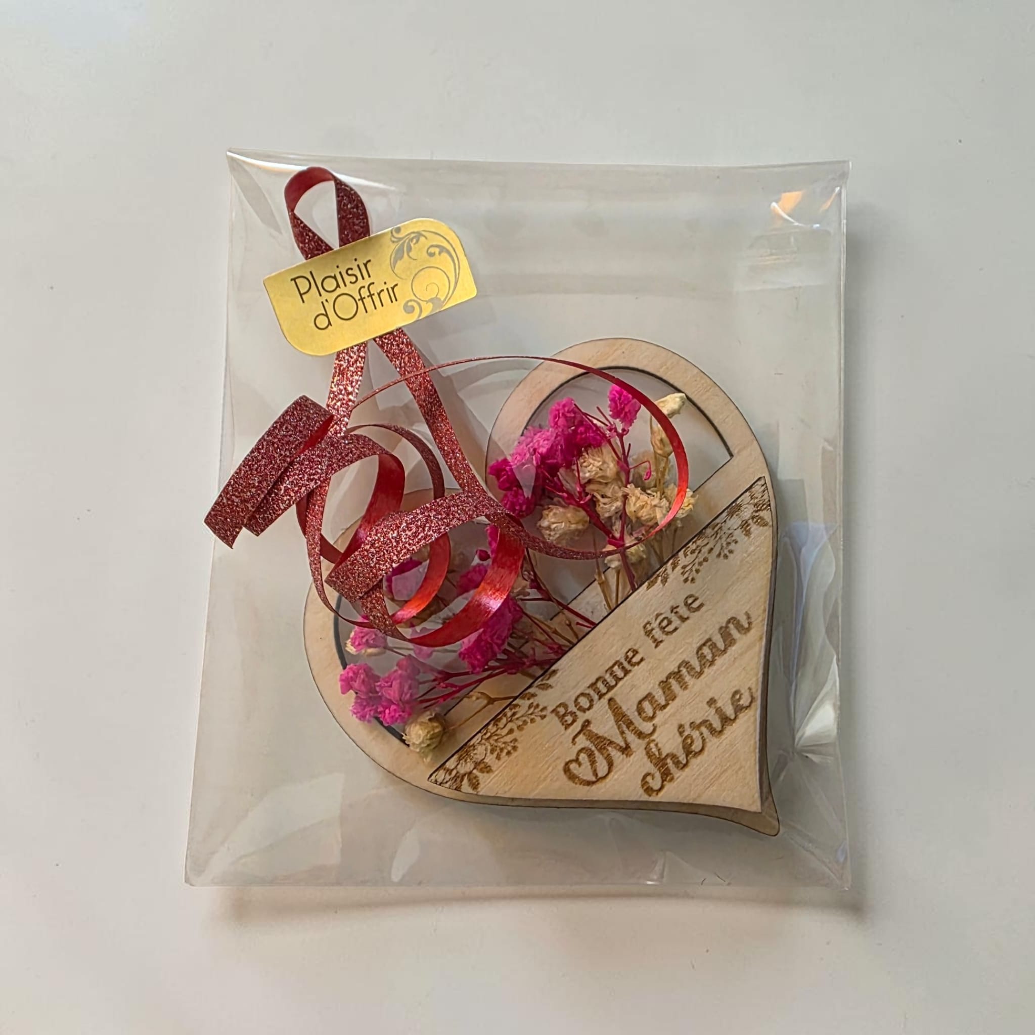 magnet aimant fête des mères mamans mamies fleurs bois personnalisé idée cadeau original unique 