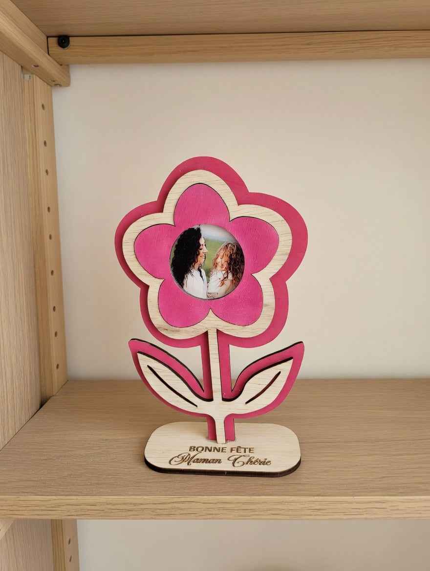 Cadre Photo Fleur