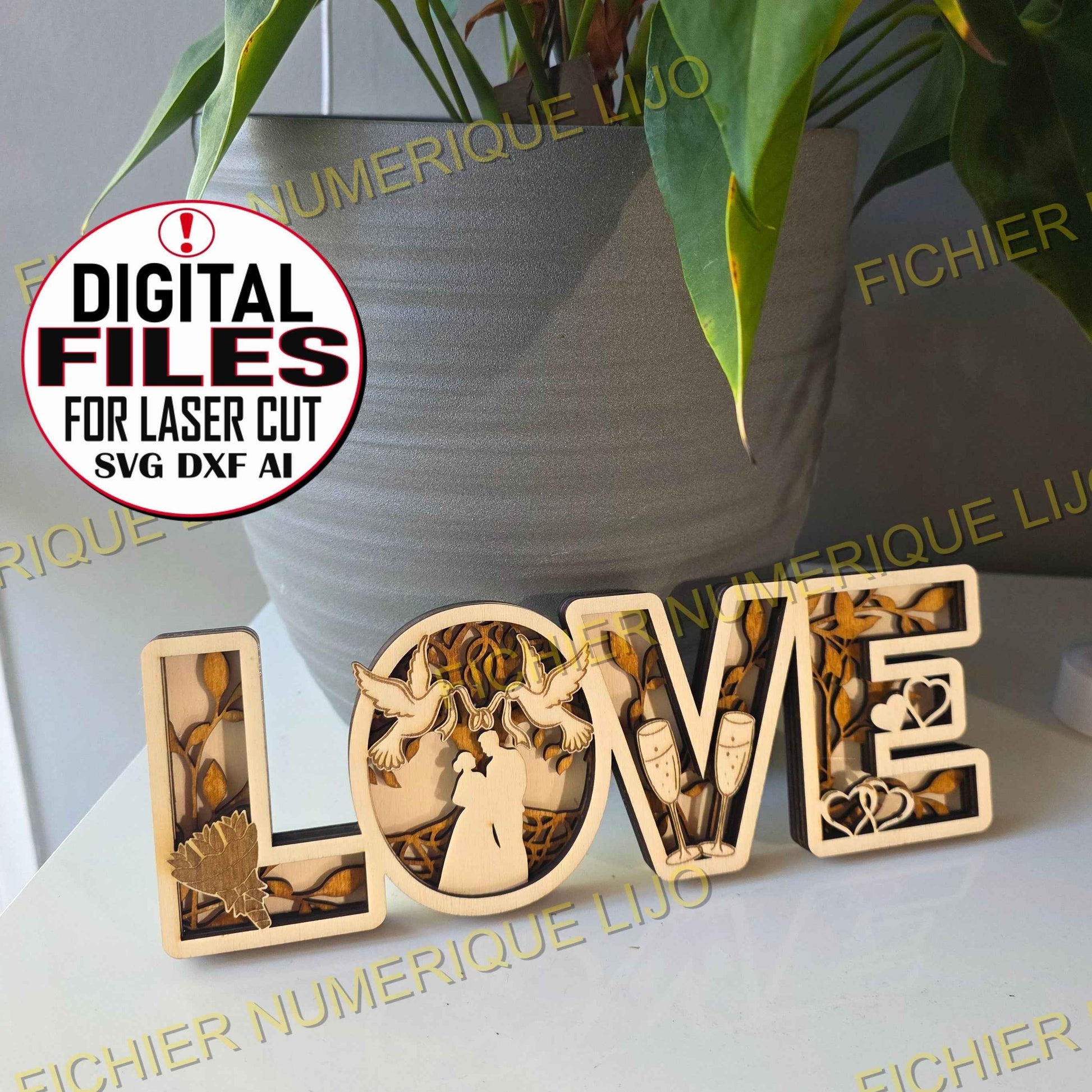 Fichier Love Couple Mariage