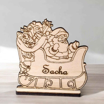 Marque-places Père Noël pour des fêtes enchantées - LIJO CREA