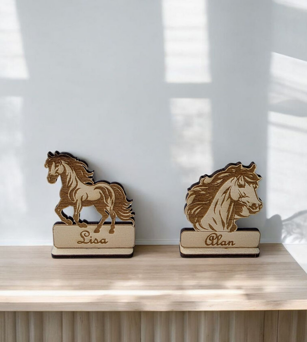 Marque-place Cheval