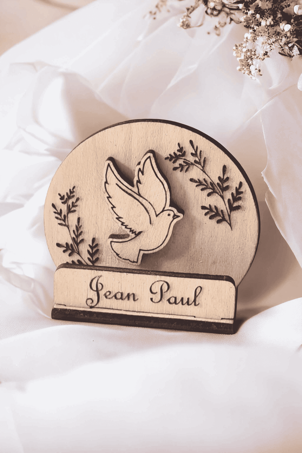 Marque-places Coeur mariage - Mariage élégants et personnalisés - LIJO CREA