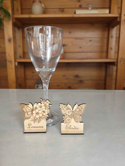 Marque place Papillon Fleurs