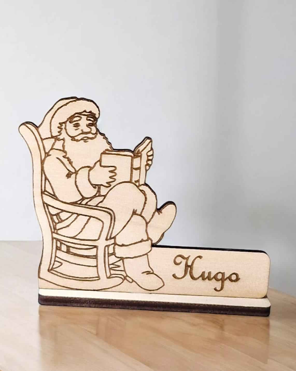 Marque-places Père Noël pour des fêtes enchantées - LIJO CREA