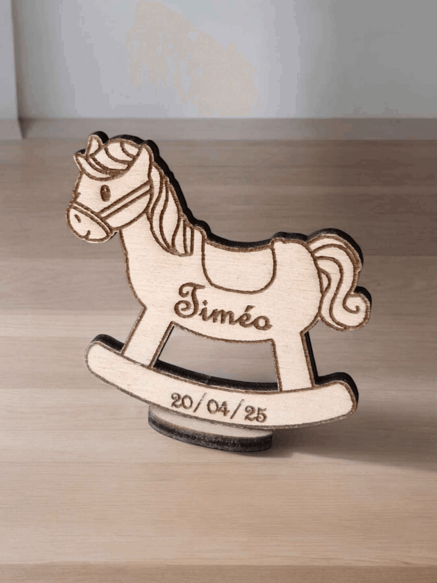 Marque-places Montgolfière Croix Cheval pour Événements - LIJO CREA
