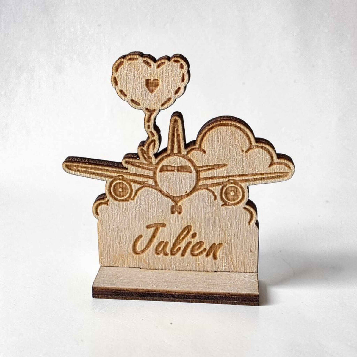 marque place avion voyage passeport valise deco table mariage personnalisé