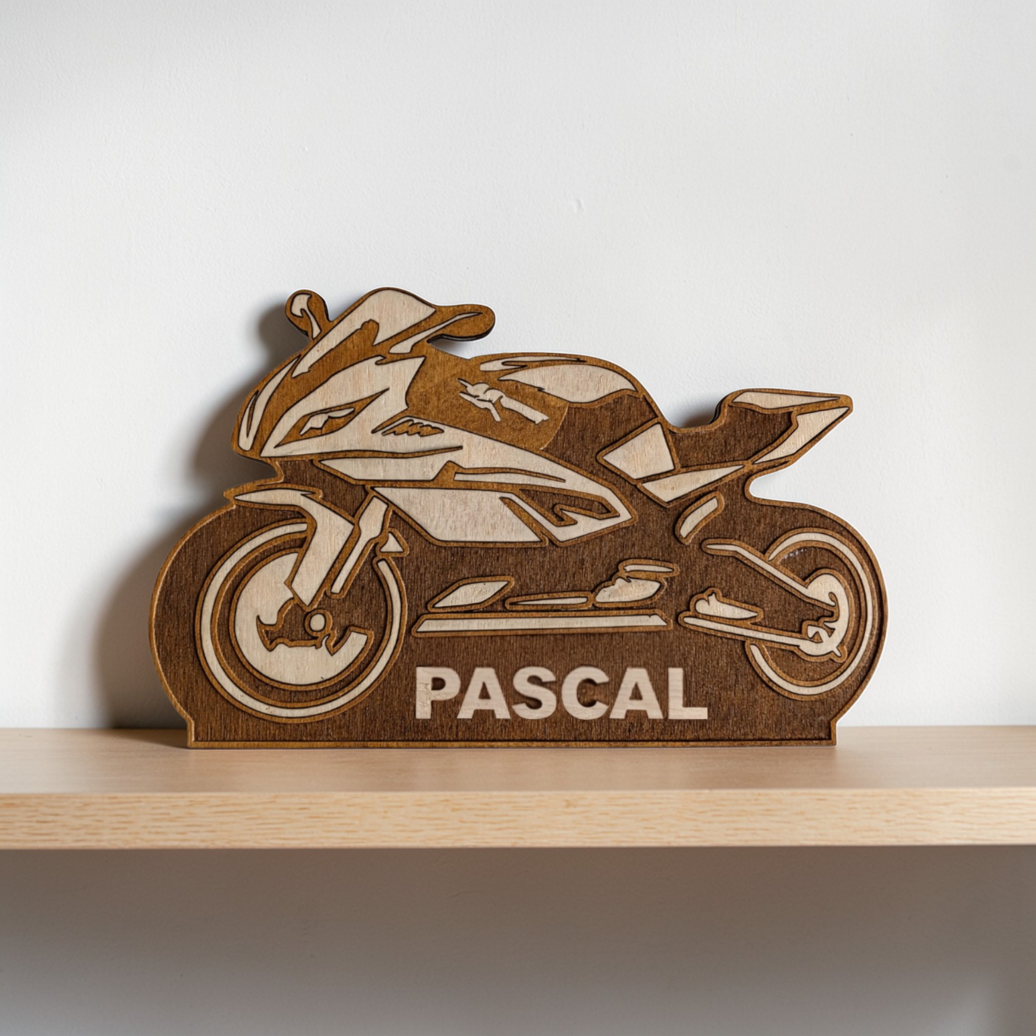 Decoration murale moto