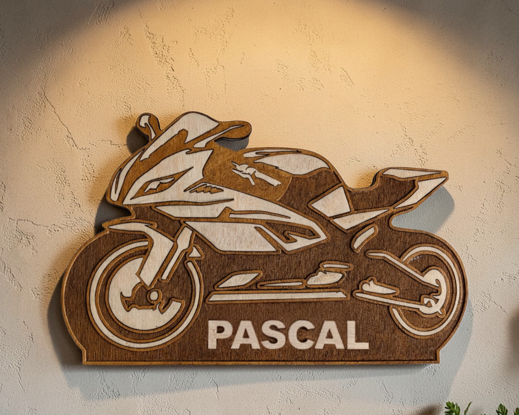 Decoration murale moto