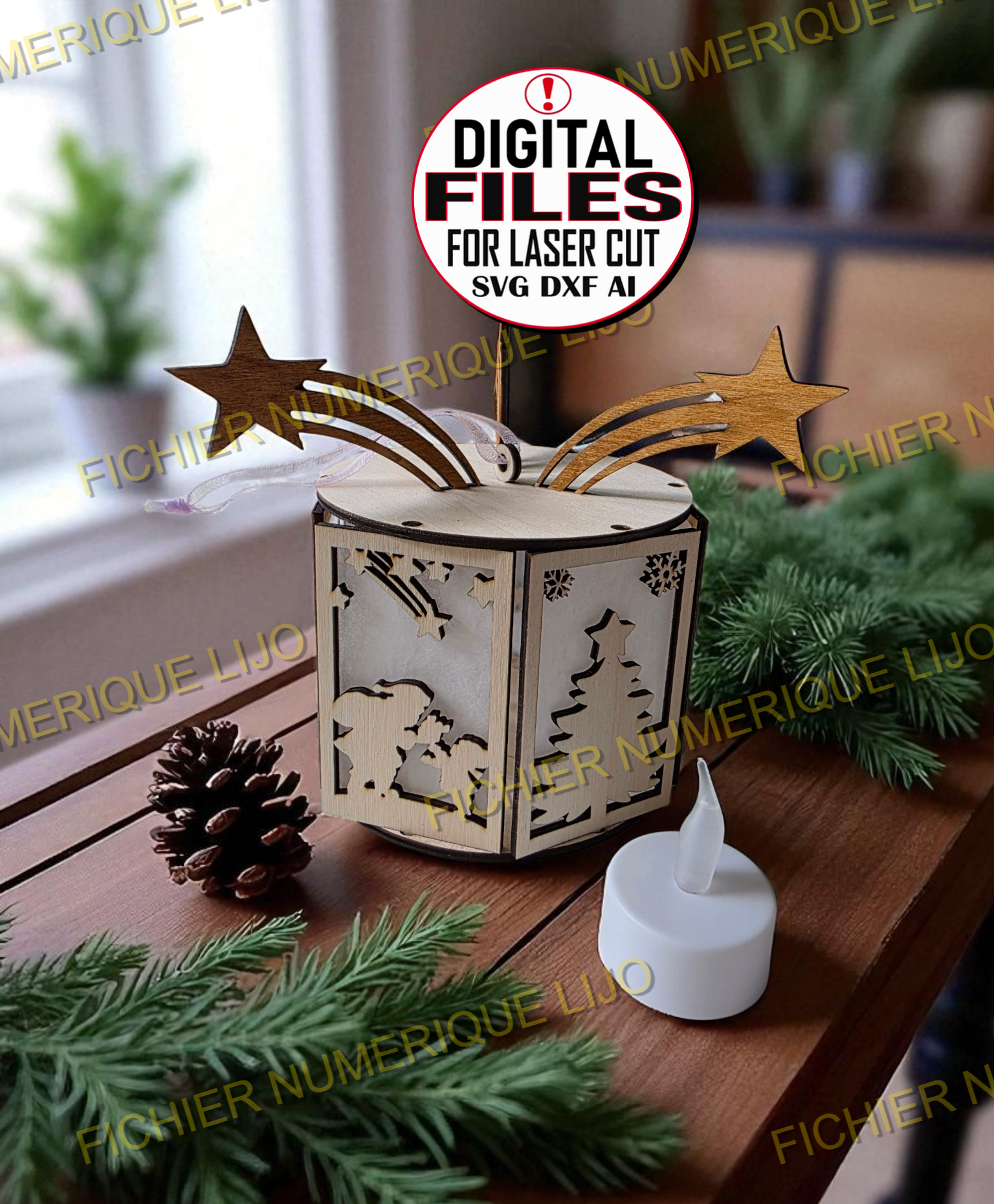 Fichier Lanterne Noël