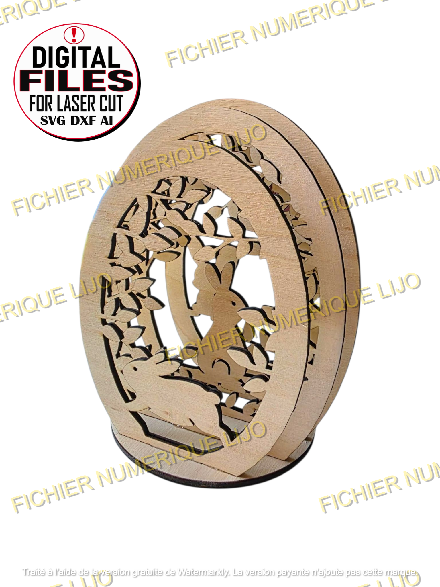 Fichier Oeuf Lapin