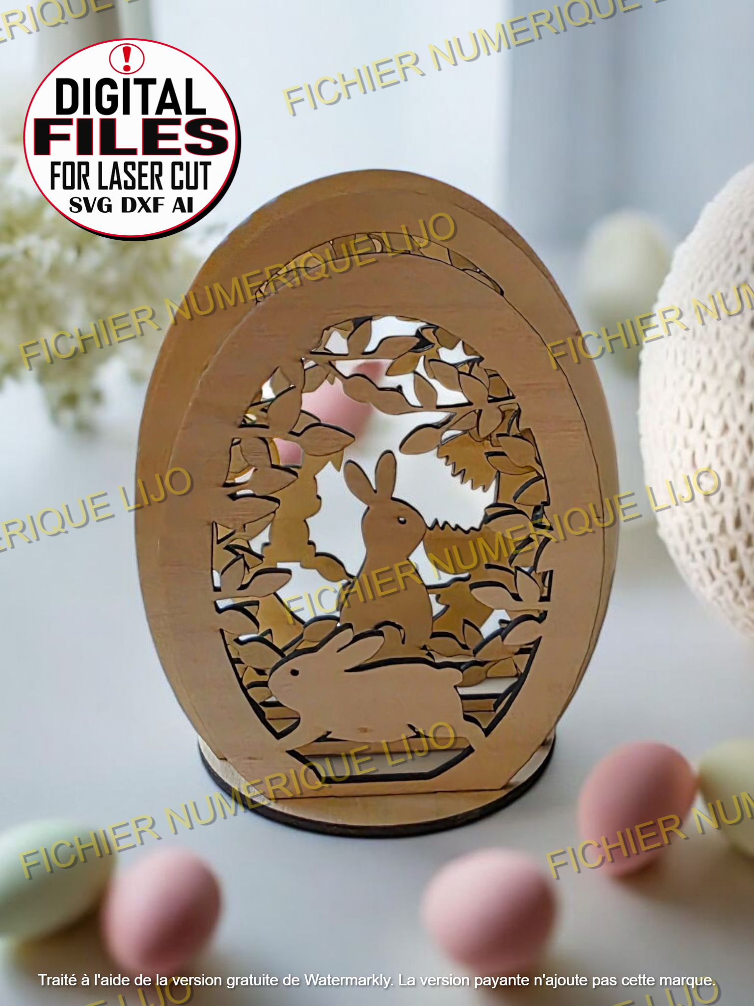 Fichier Oeuf Lapin