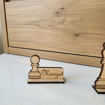 Marque place pièces d’échecs