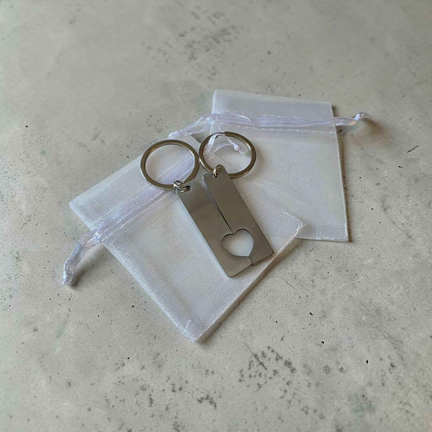 Porte clés double