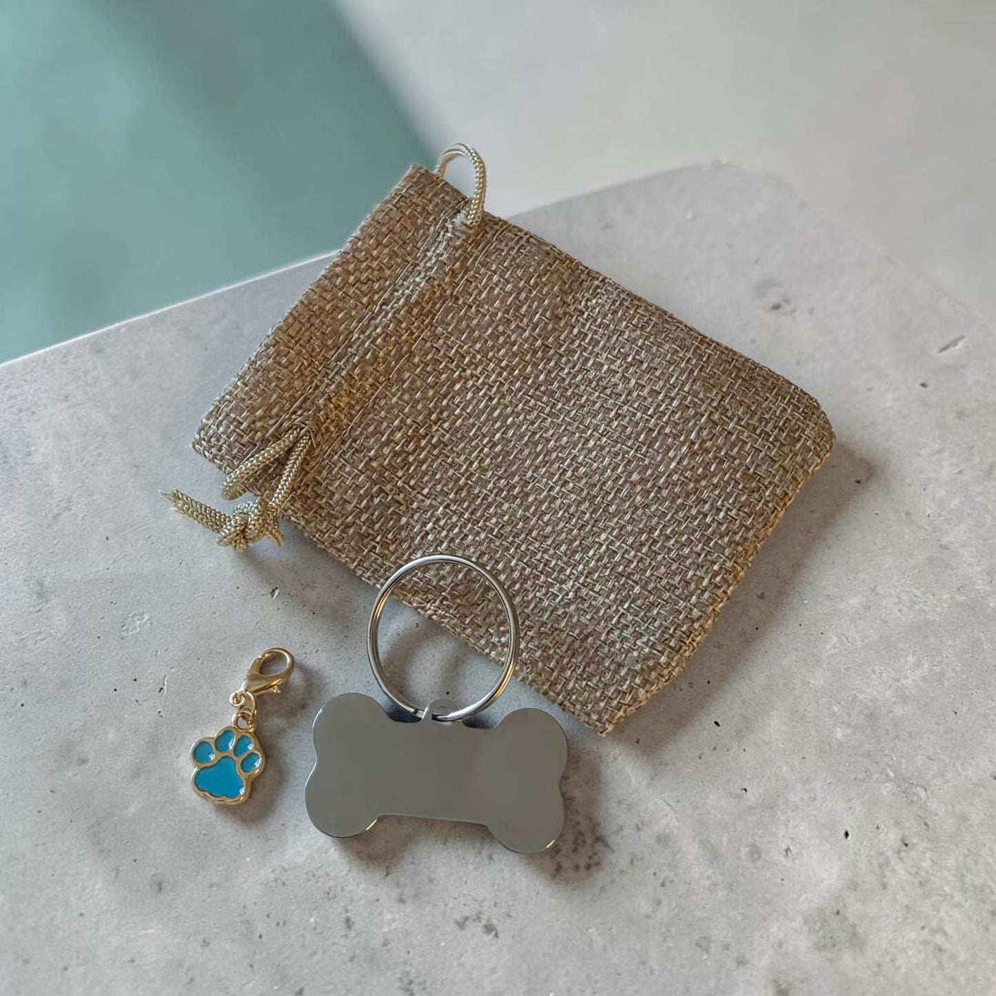 porte clés personnalisé en métal gravé