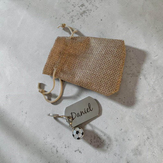porte cles personnalisé en métal gravé