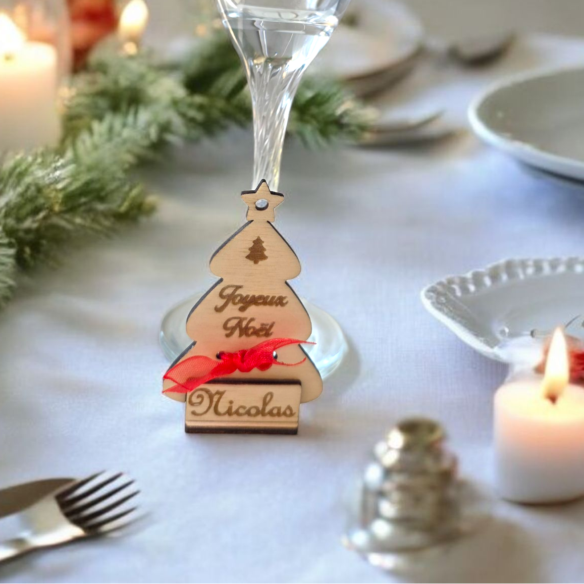 Marque-places Sapin