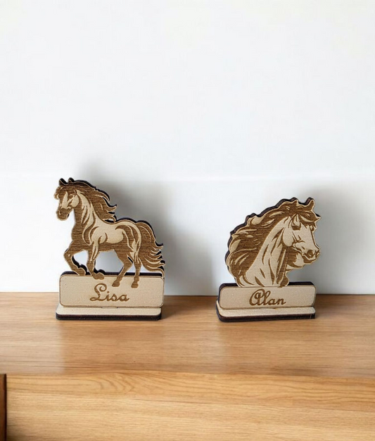 Marque-place Cheval