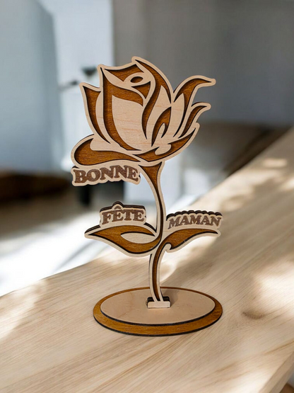 rose bois maman mere