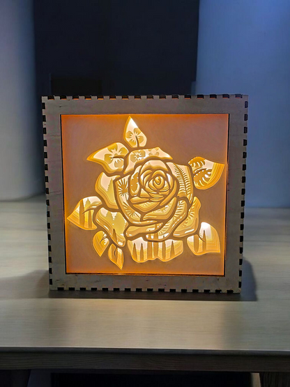 Fichier Lightbox Rose