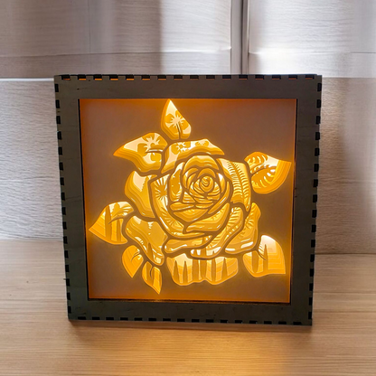 Fichier Lightbox Rose