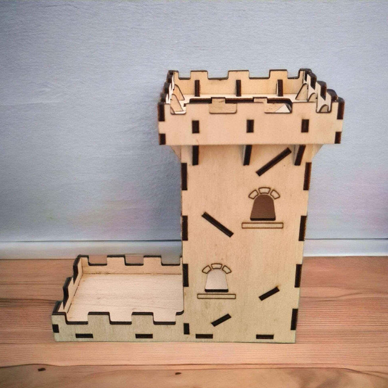 Tour à dés en bois - Elégance et praticité à vos jeux de société - LIJO CREA