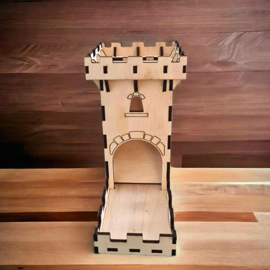 Tour à dés en bois - Elégance et praticité à vos jeux de société - LIJO CREA jeu de societe tour a des